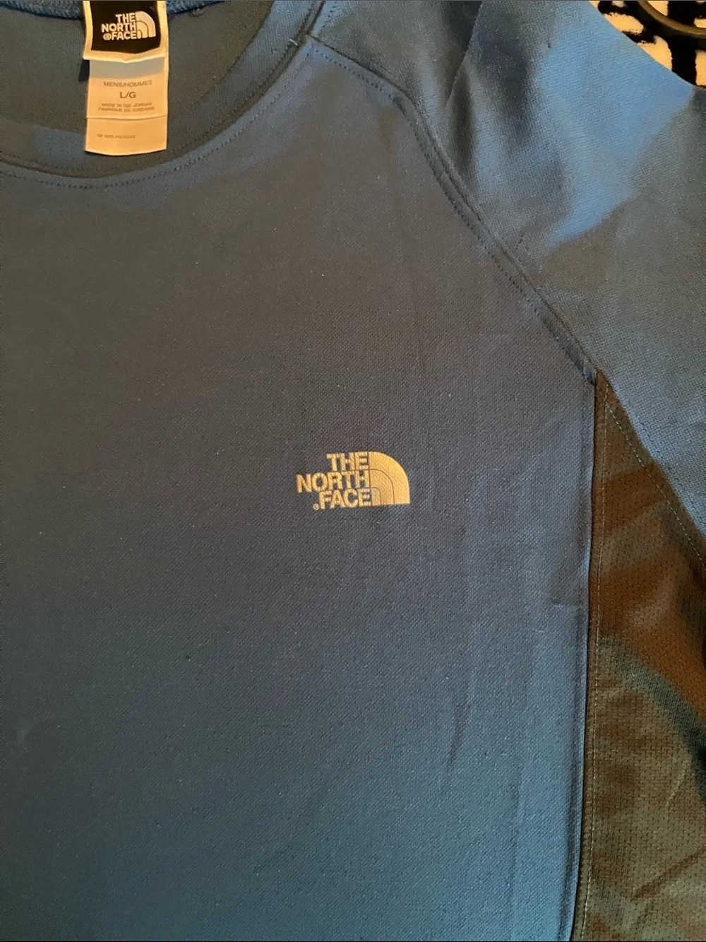 The North Face Men's Royal Blue Crew Neck Short Sleeve Tee